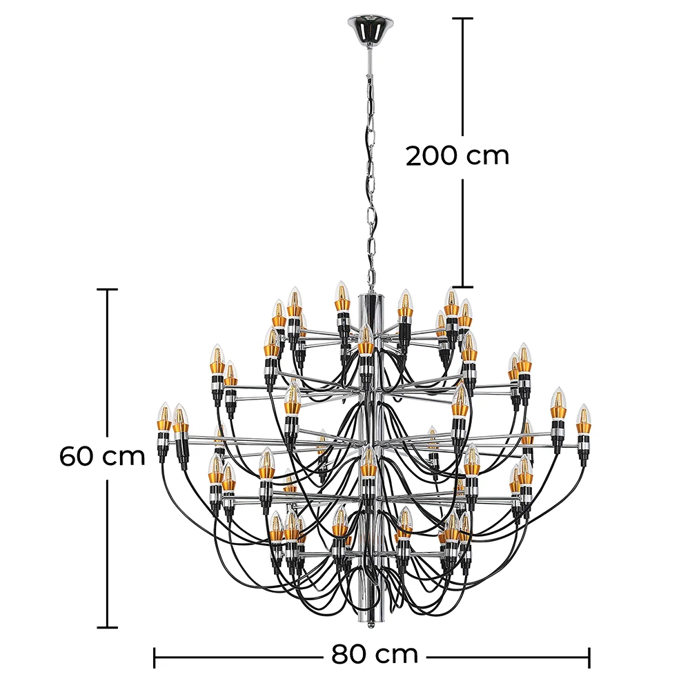 Chandelier Ceiling Lamp - Hanging Lamp - Small Size - Bella image 10