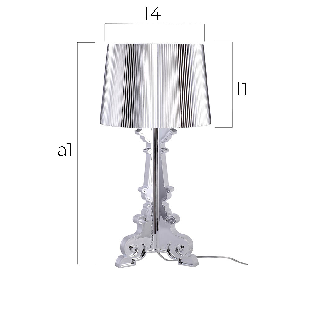 Bour Table Lamp  - Metallic Model image 10