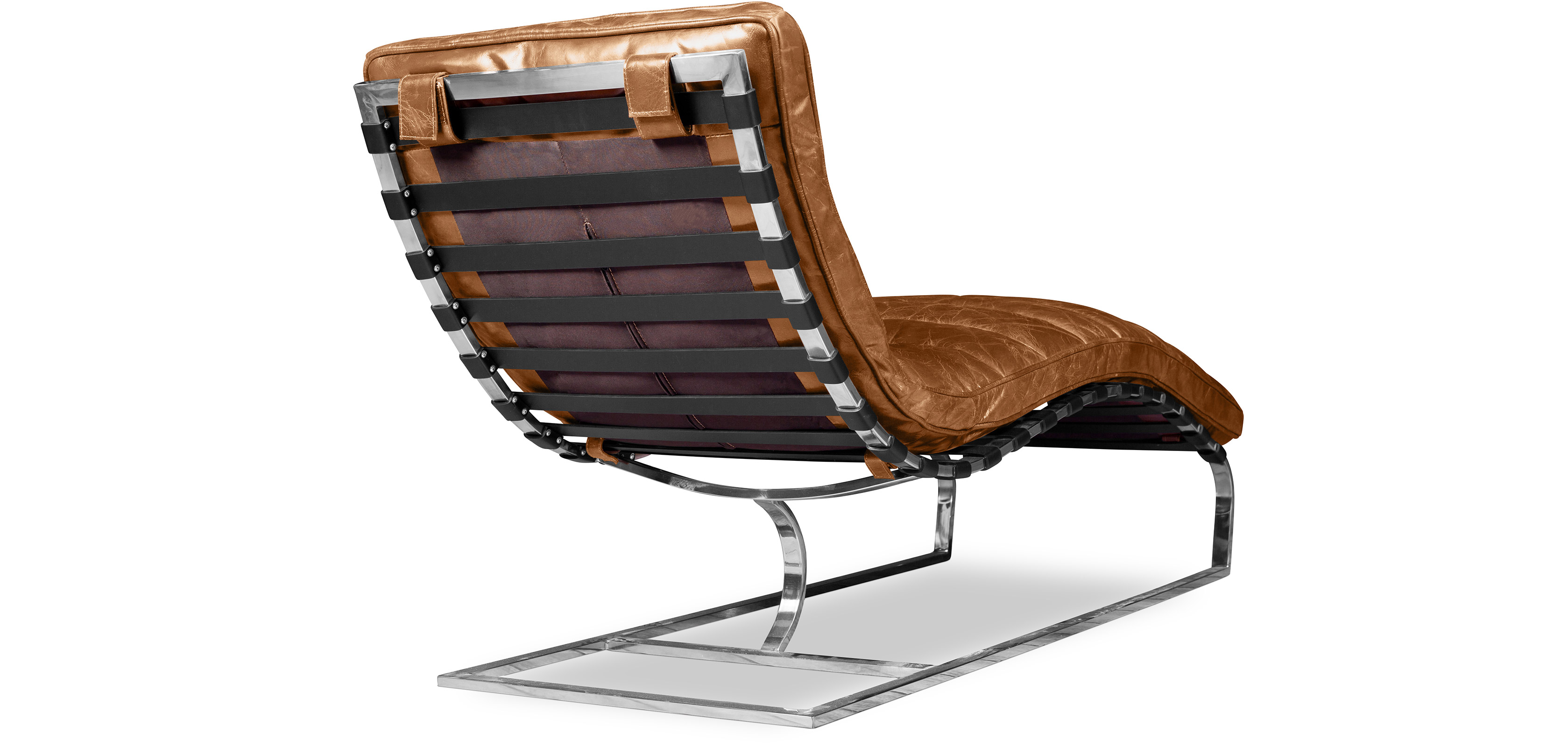 Buy Vintage Lounge Chair - Premium Leather Vintage brown 36720 in the