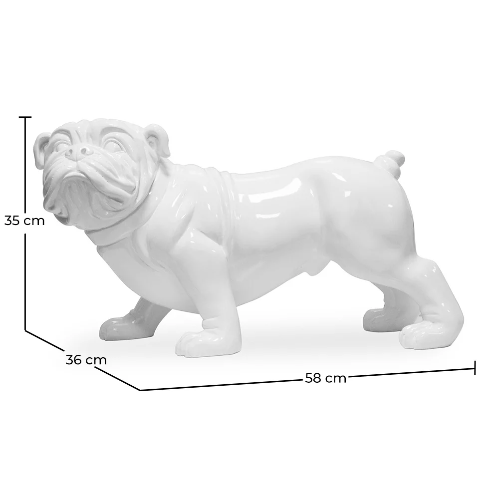 Decorative sculpture design Bulldog - Resin image 10