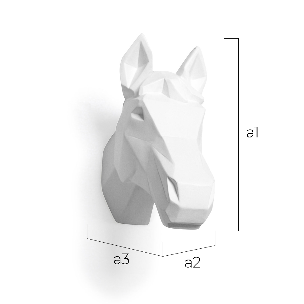 Origami Horse Head - Resin image 10