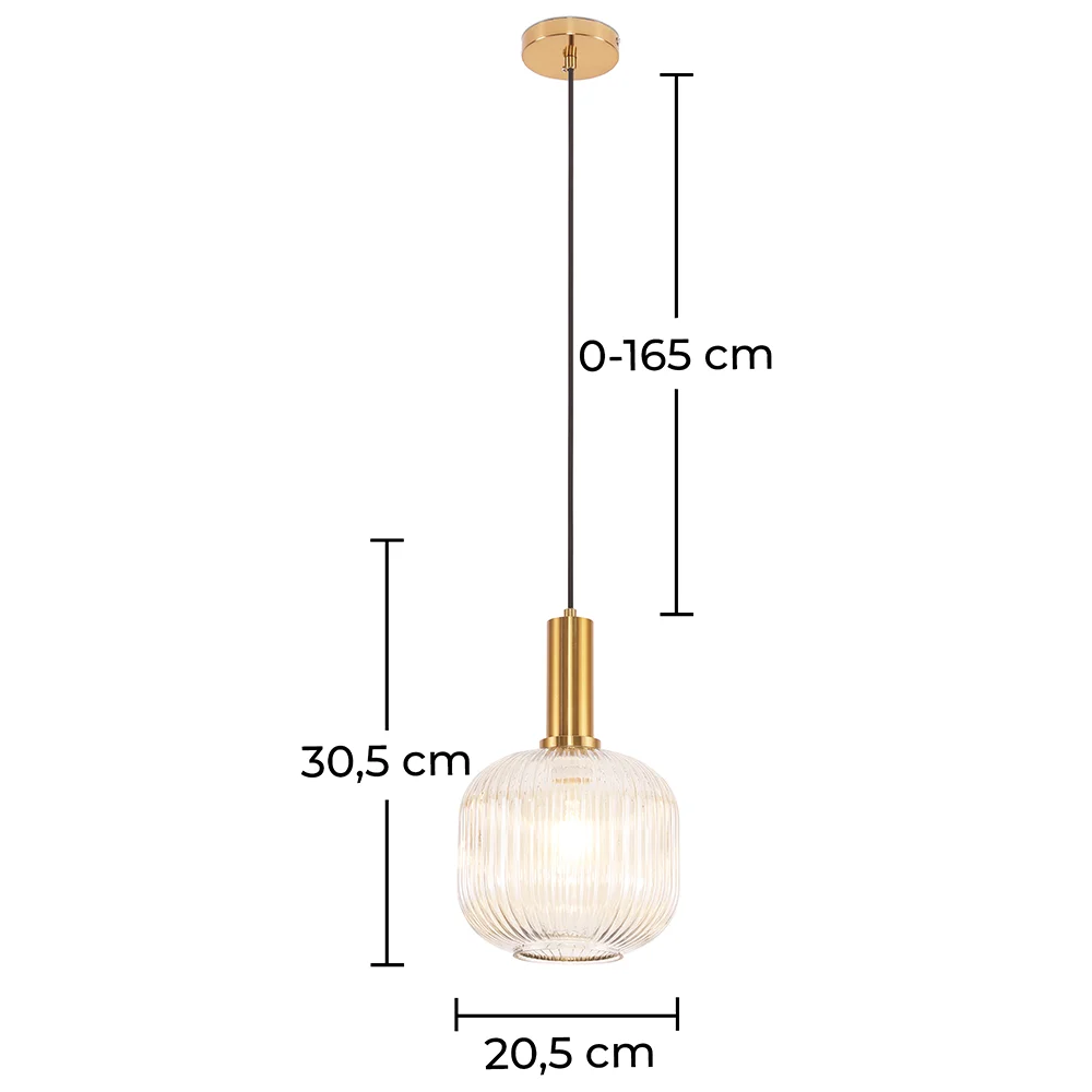Vintage Ceiling Lamp - Crystal Pendant Lamp - Amelia image 10