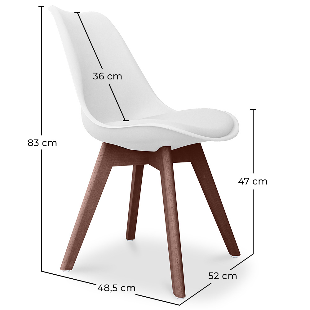 Dining Chair - Scandinavian Style - Denisse image 10