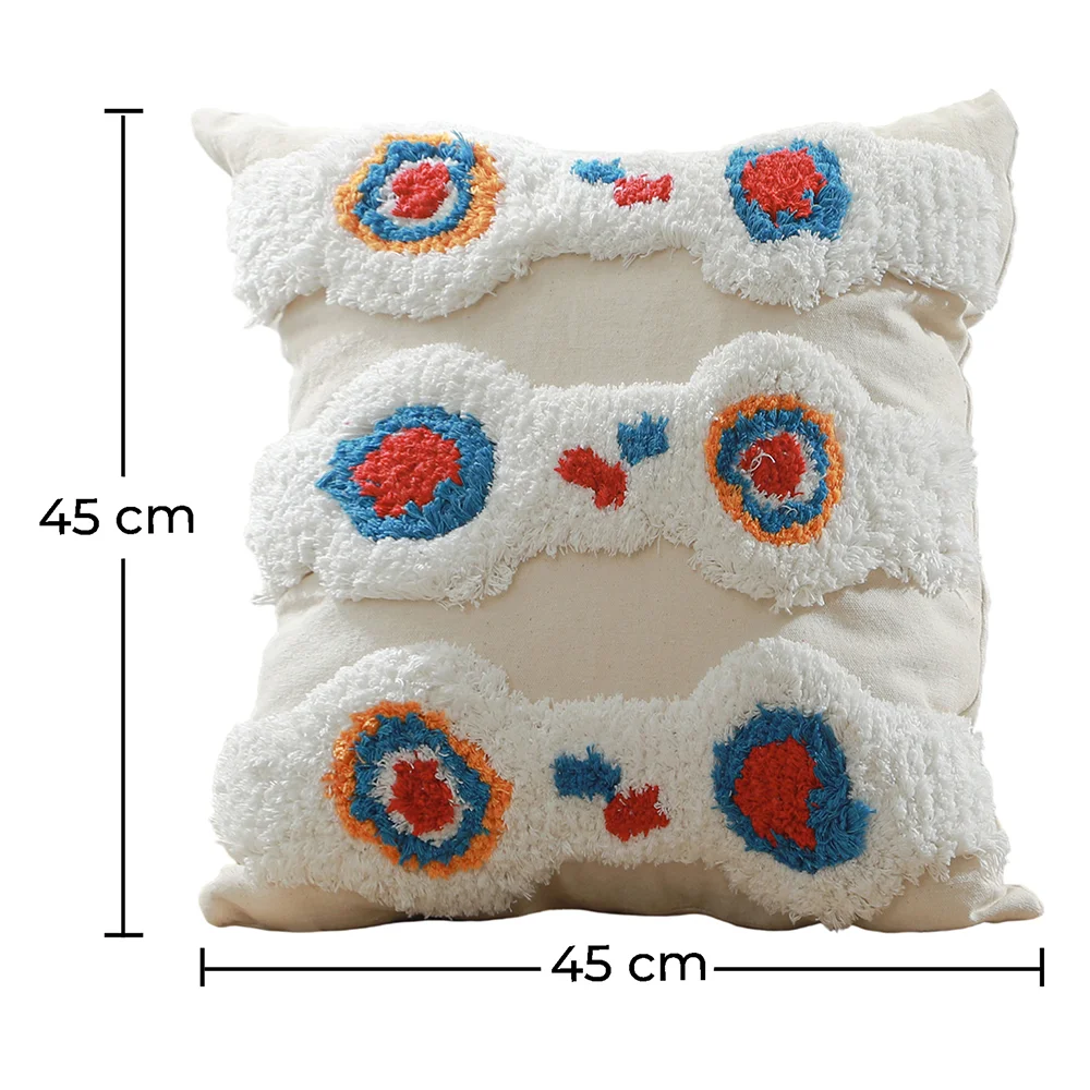 Boho Bali Style Cushion - Cover and Filling Included - Sarla image 10