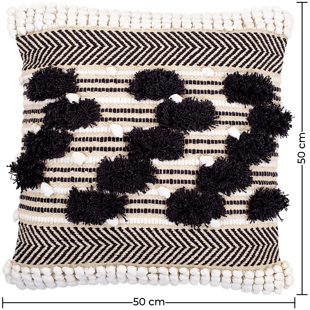 Boho Bali Style Cushion - Cover and Filling Included -Sabrina image 10
