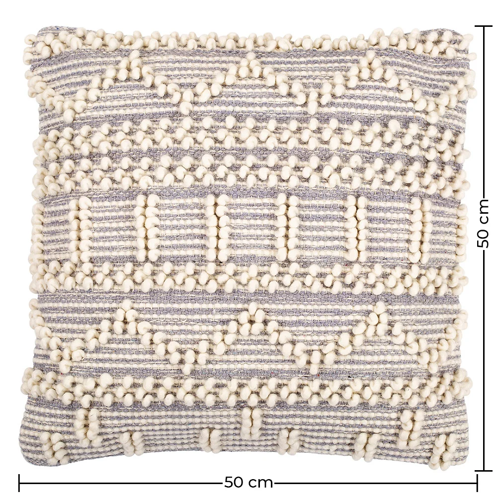 Boho Bali Style Cushion - Cover and Filling Included - Hera image 10