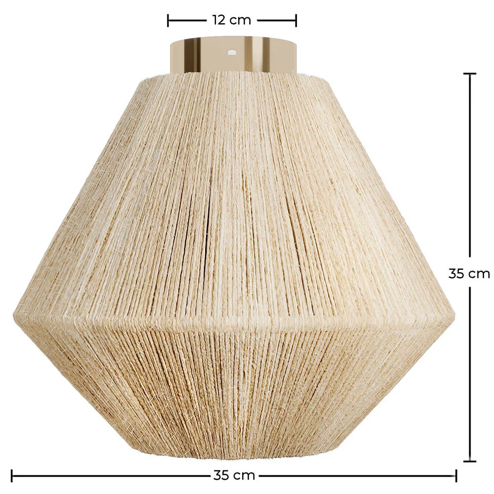 Ceiling Lamp - Boho Bali Ceiling Light - Naribu image 10
