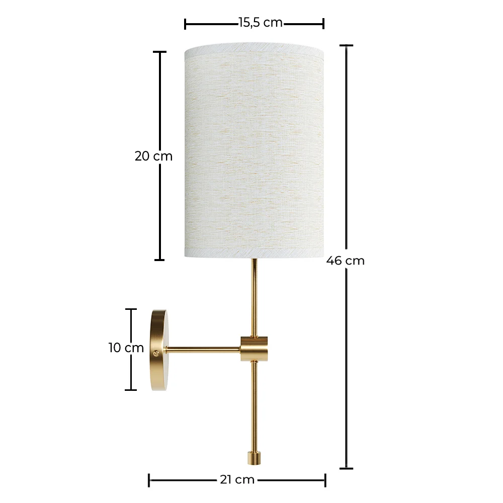 Gold Metal Wall Sconce - Vintage - Heart image 10