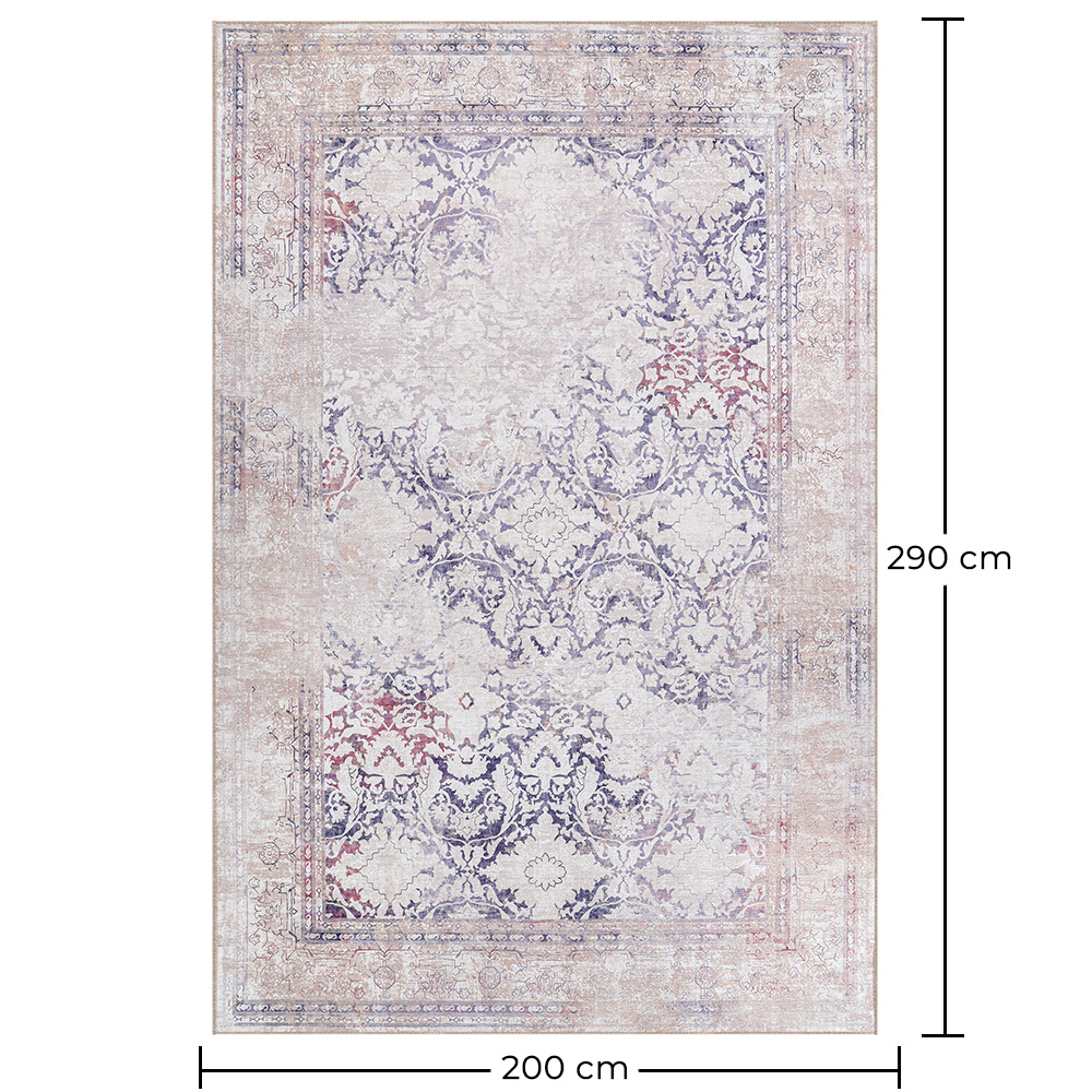 Vintage Oriental Carpet - (290x200 cm) - Reyo image 10