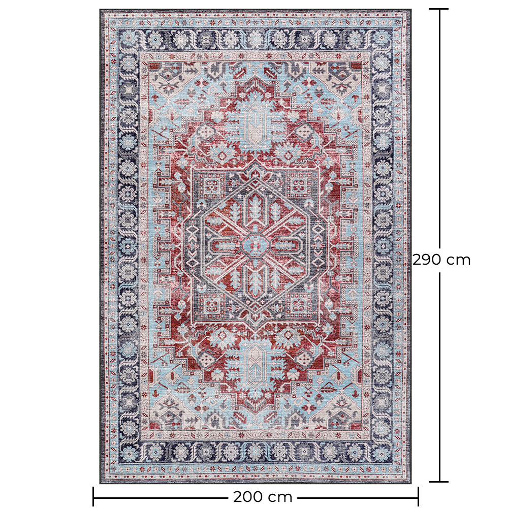 Vintage Oriental Carpet - (290x200 cm) - Tony image 10
