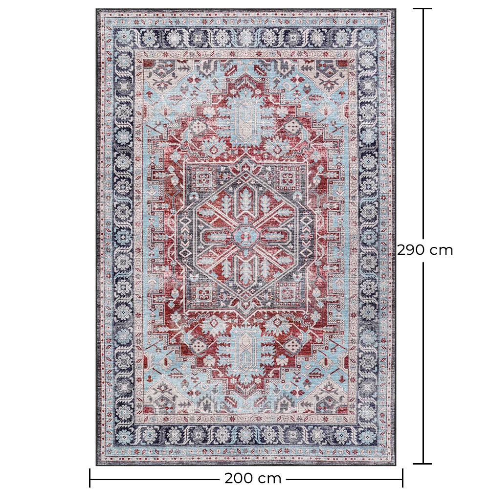 Vintage Oriental Carpet - (290x200 cm) - Tony image 10