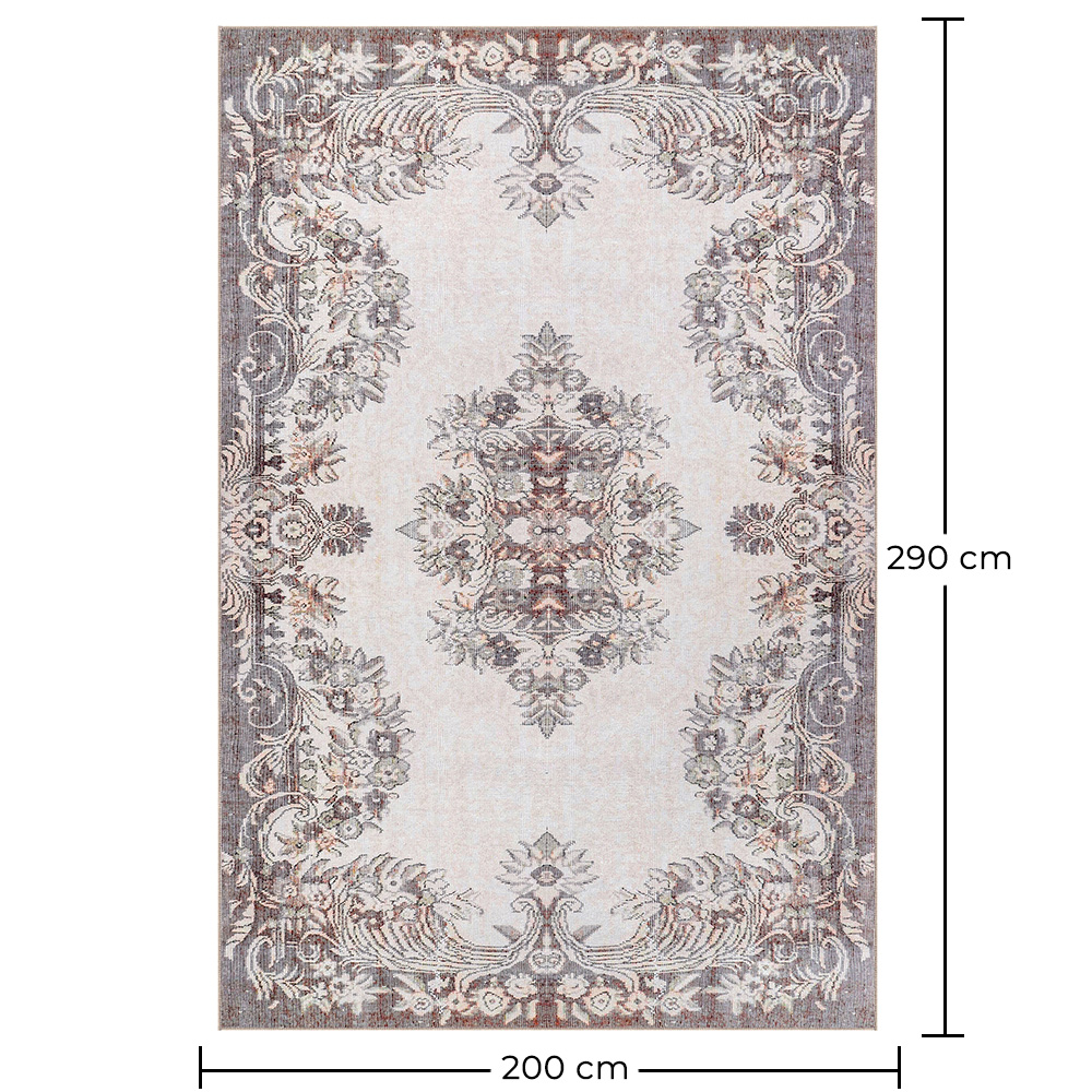 Vintage Oriental Carpet - (290x200 cm) - Mia image 10