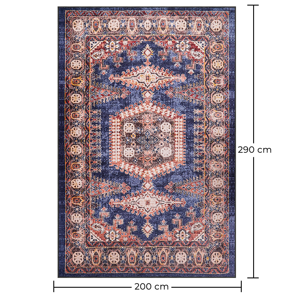Vintage Oriental Carpet - (290x200 cm) - Sally image 10