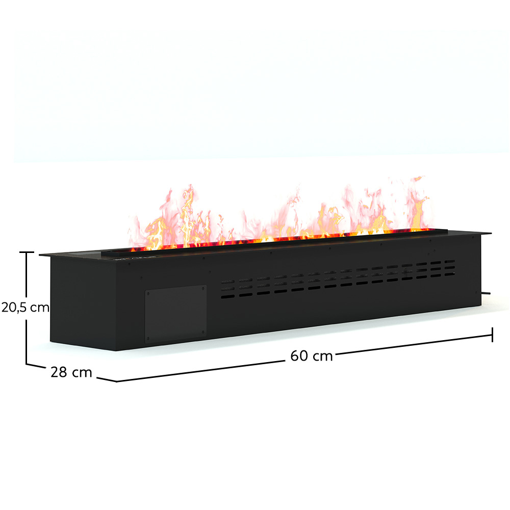 Decorative Electric Fireplace with Water Vapor Flame - 60CM image 10