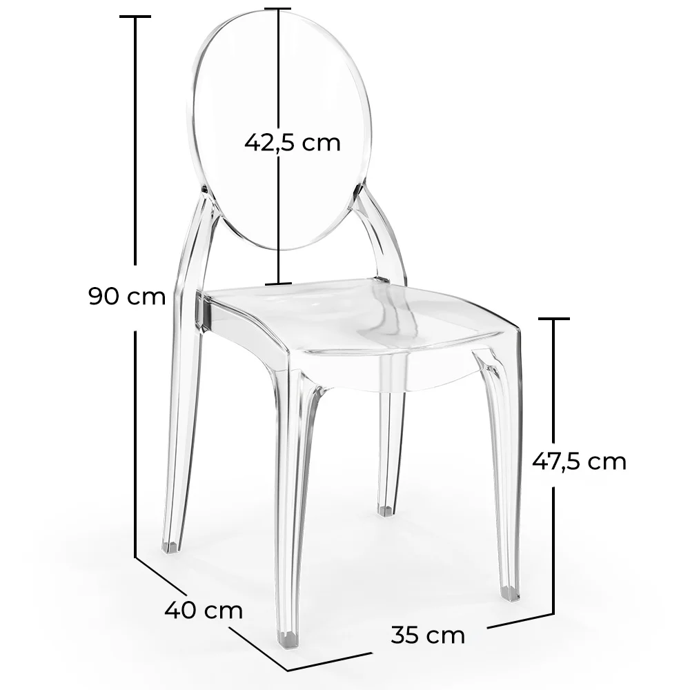 Dining Chair Transparent - Arthur image 10