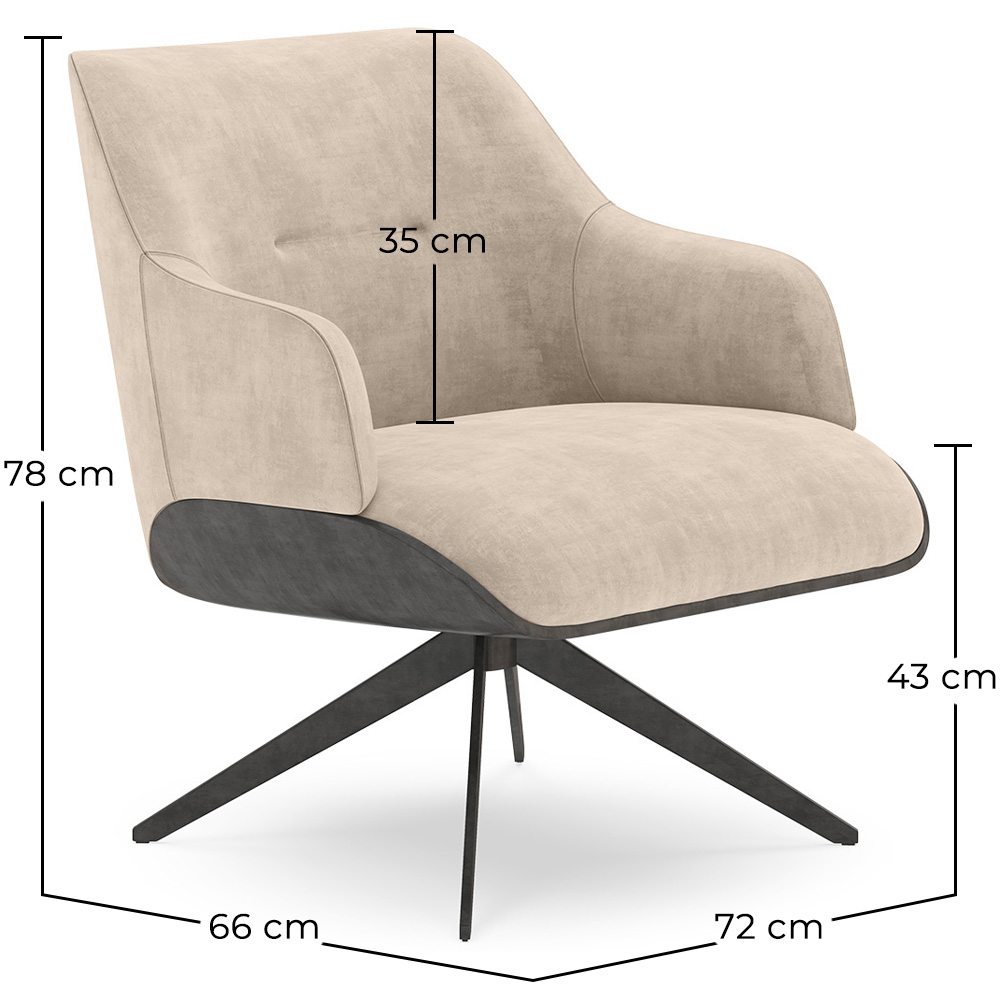 Mid-Century Style Modern Upholstered Armchair - Clark image 10