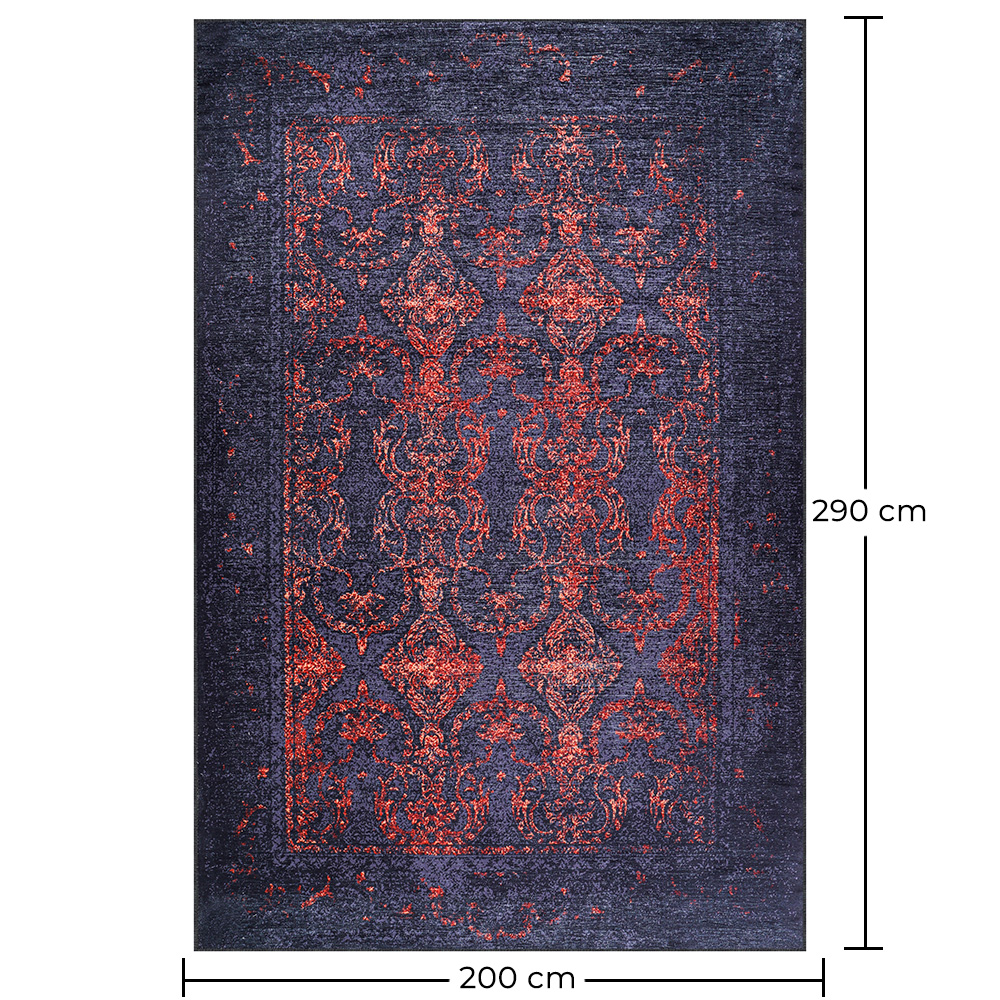 Vintage Oriental Carpet - (290x200 cm) - Batuk image 10
