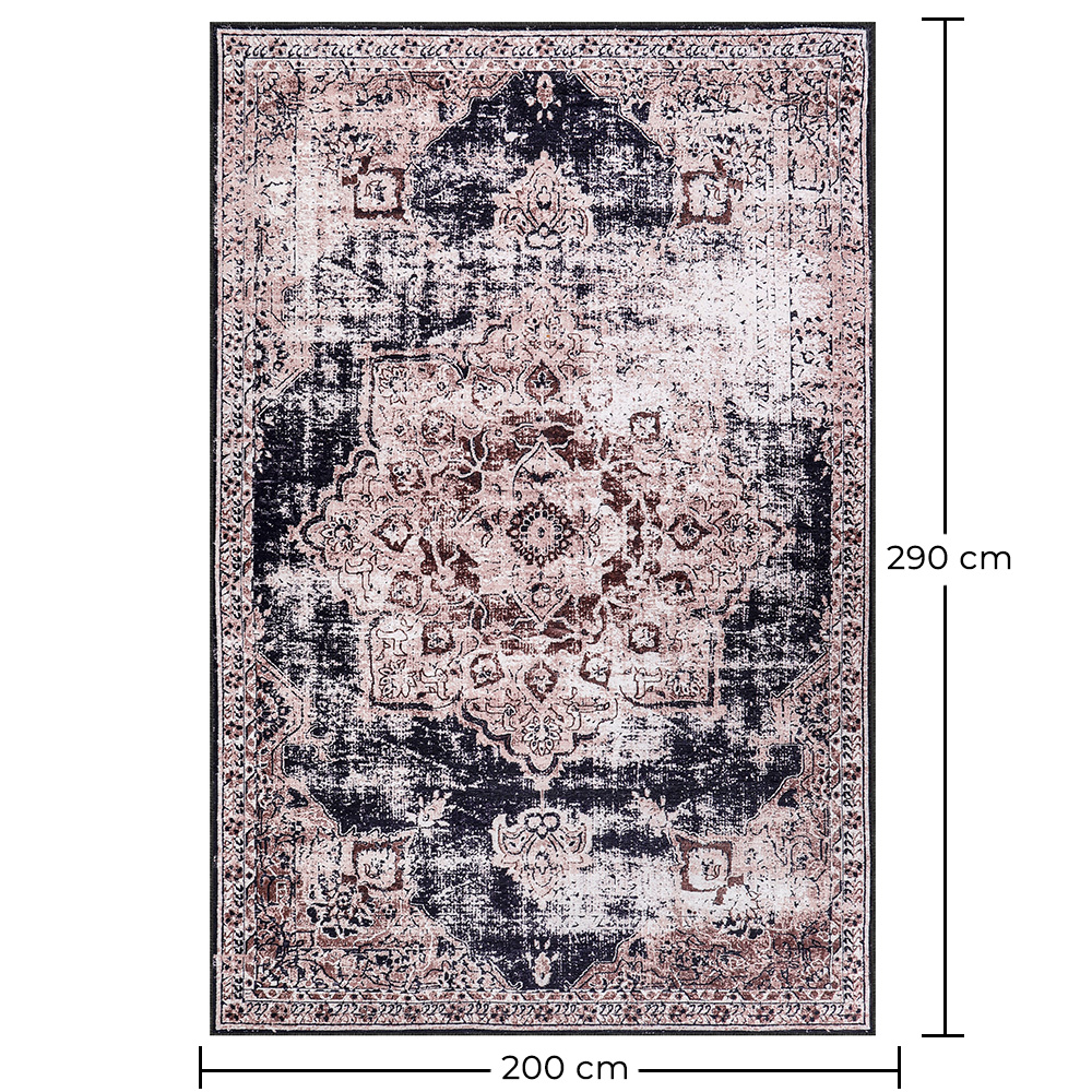 Vintage Oriental Carpet - (290x200 cm) - Farulo image 10