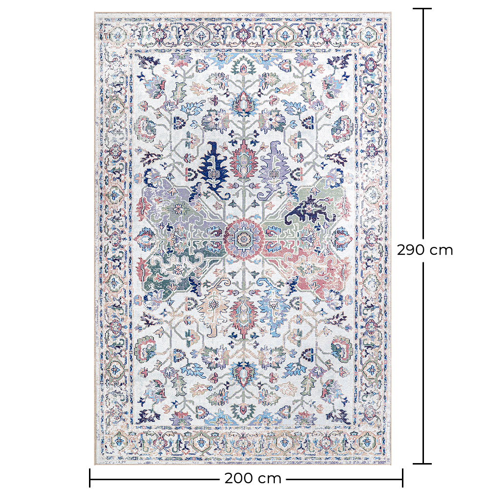 Vintage Oriental Carpet - (290x200 cm) - Saffron image 10