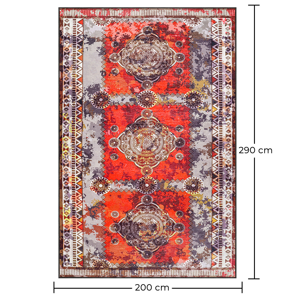 Vintage Oriental Carpet - (290x200 cm) - Radiance image 10