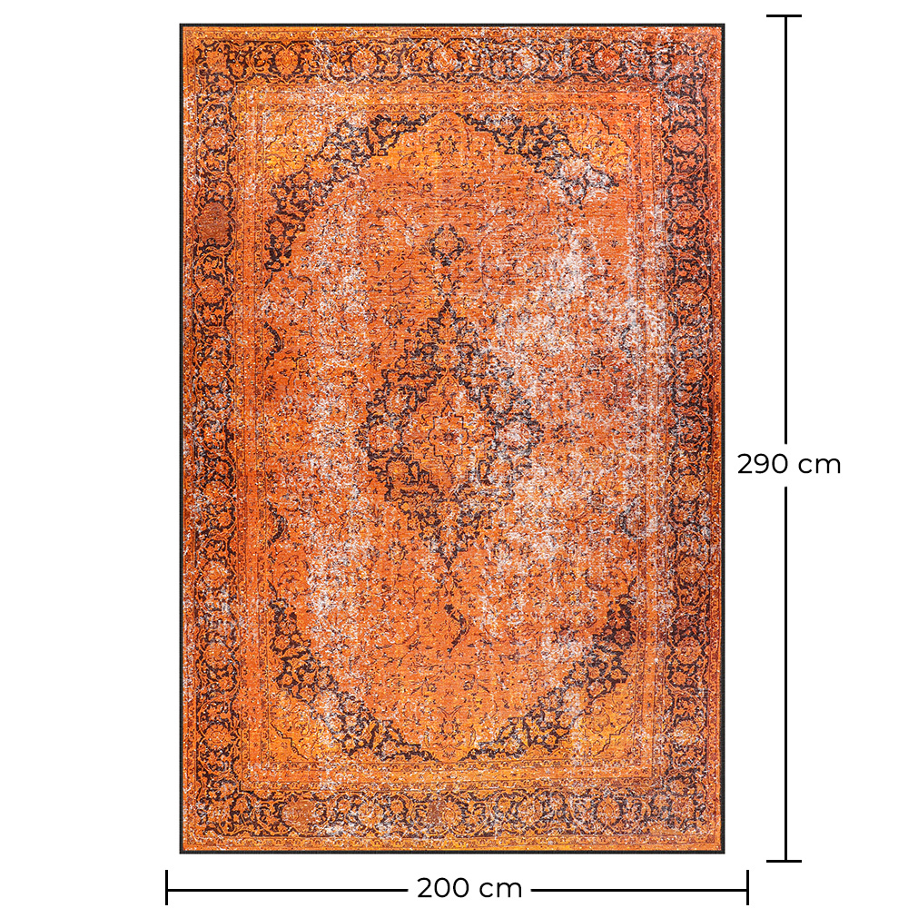 Vintage Oriental Carpet - (290x200 cm) - Vesper image 10