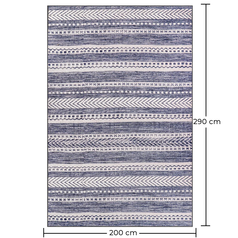 Large Rug Ethnic Boho Design - (290x200 cm) - Velour image 10
