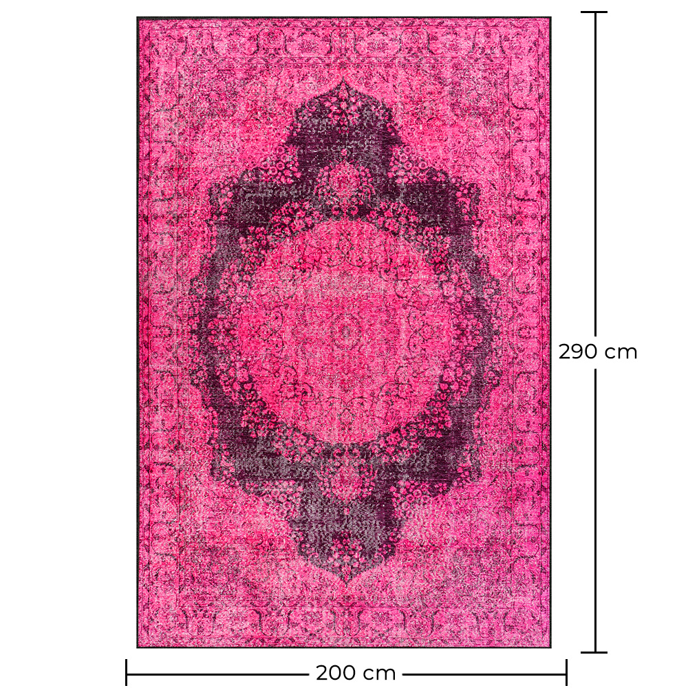 Vintage Oriental Carpet - (290x200 cm) - Marisol image 10