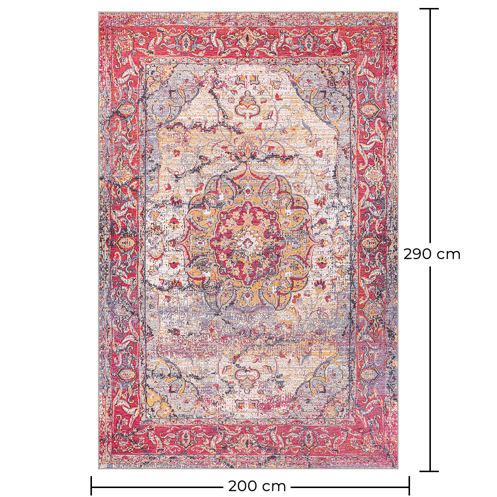 Vintage Oriental Carpet - (290x200 cm) - Celandine image 10