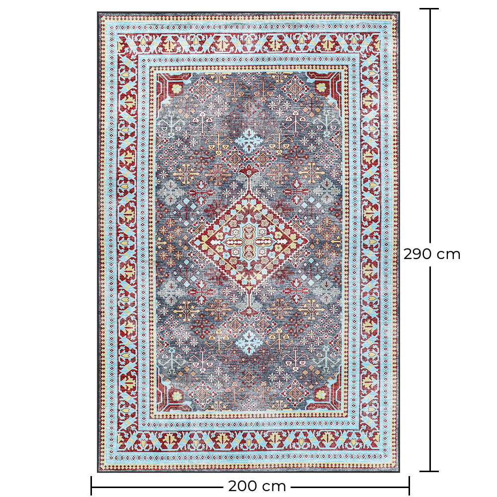 Vintage Oriental Carpet - (290x200 cm) - Eudora image 10