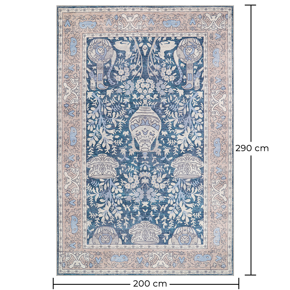 Vintage Oriental Carpet - (290x200 cm) - Aureate image 10