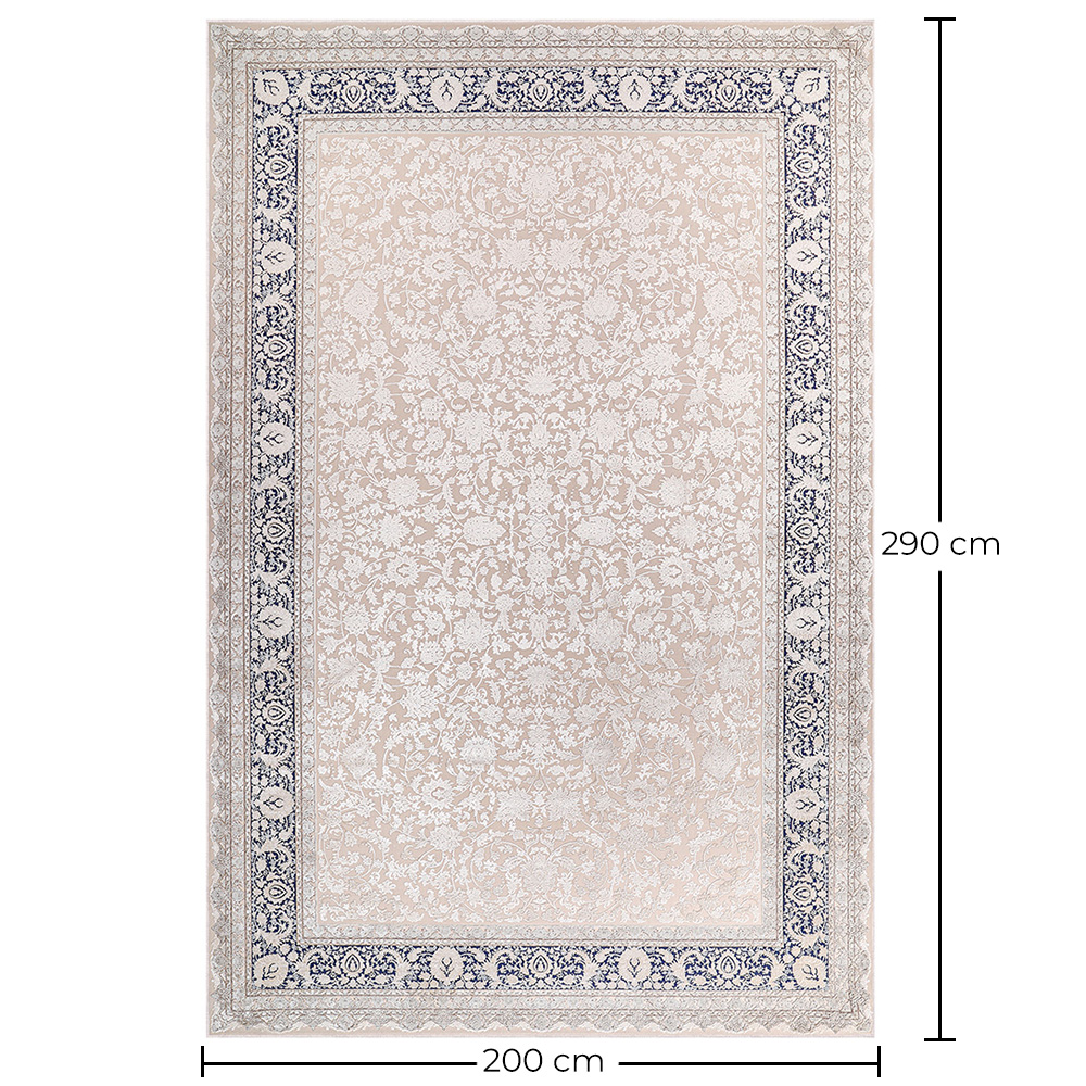 Vintage Oriental Carpet - (290x200 cm) - Solune image 10