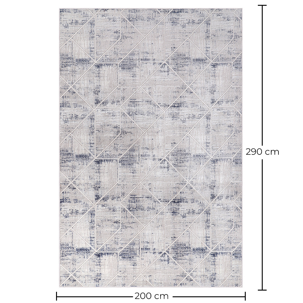 Vintage Oriental Carpet - (200x290 cm) - Carmine image 10