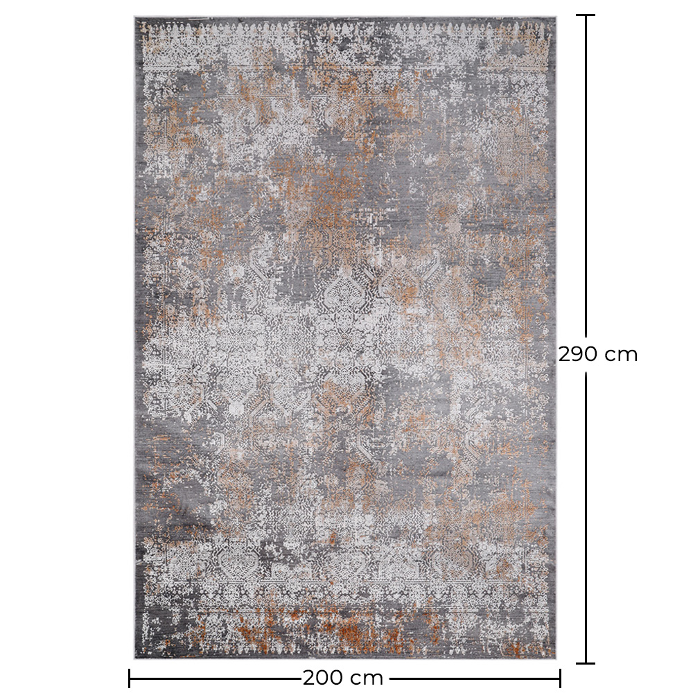 Vintage Oriental Carpet - (290x200 cm) - Delphine image 10