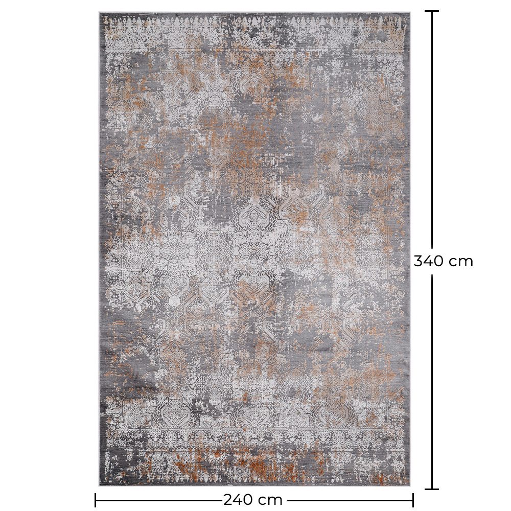 Vintage Oriental Carpet - (240x340 cm) - Delphine image 10
