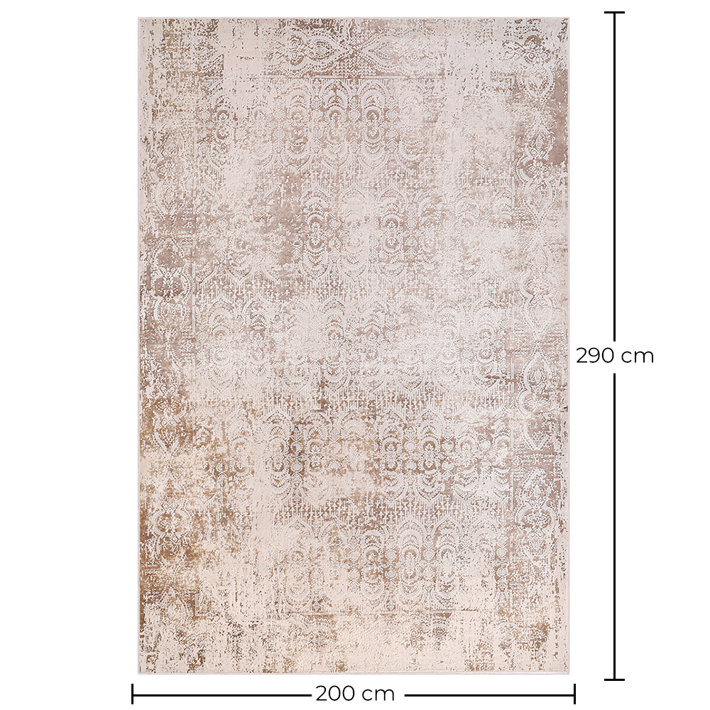 Vintage Oriental Carpet - (200x290 cm) - Alizarin image 10
