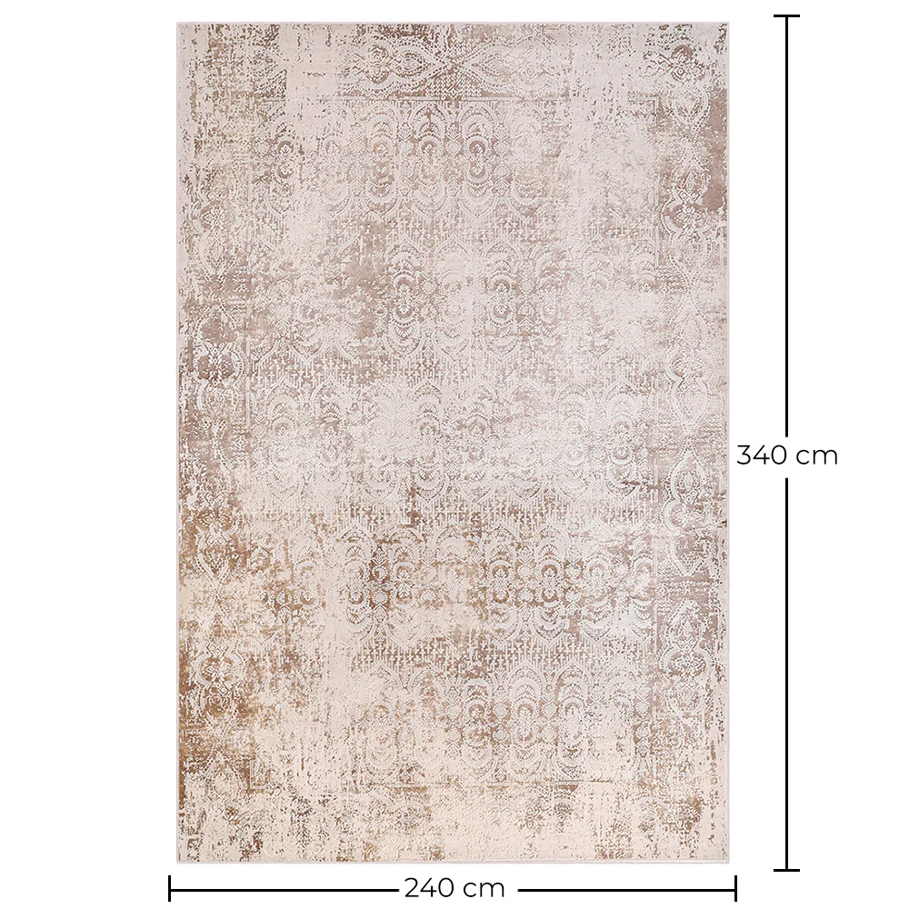 Vintage Oriental Carpet - (240x340 cm) - Alizarin image 10