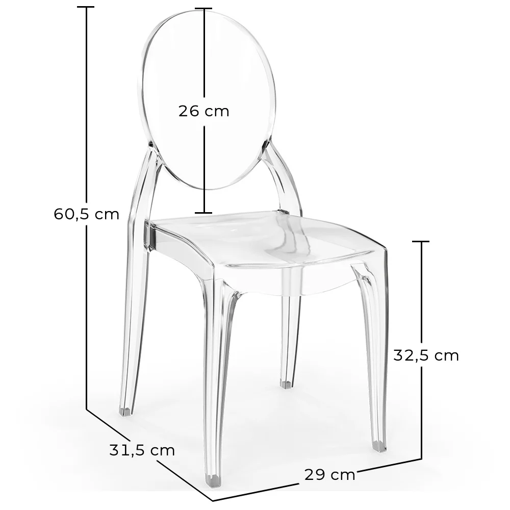 Children's Chair Transparent - Victoria Queen image 10