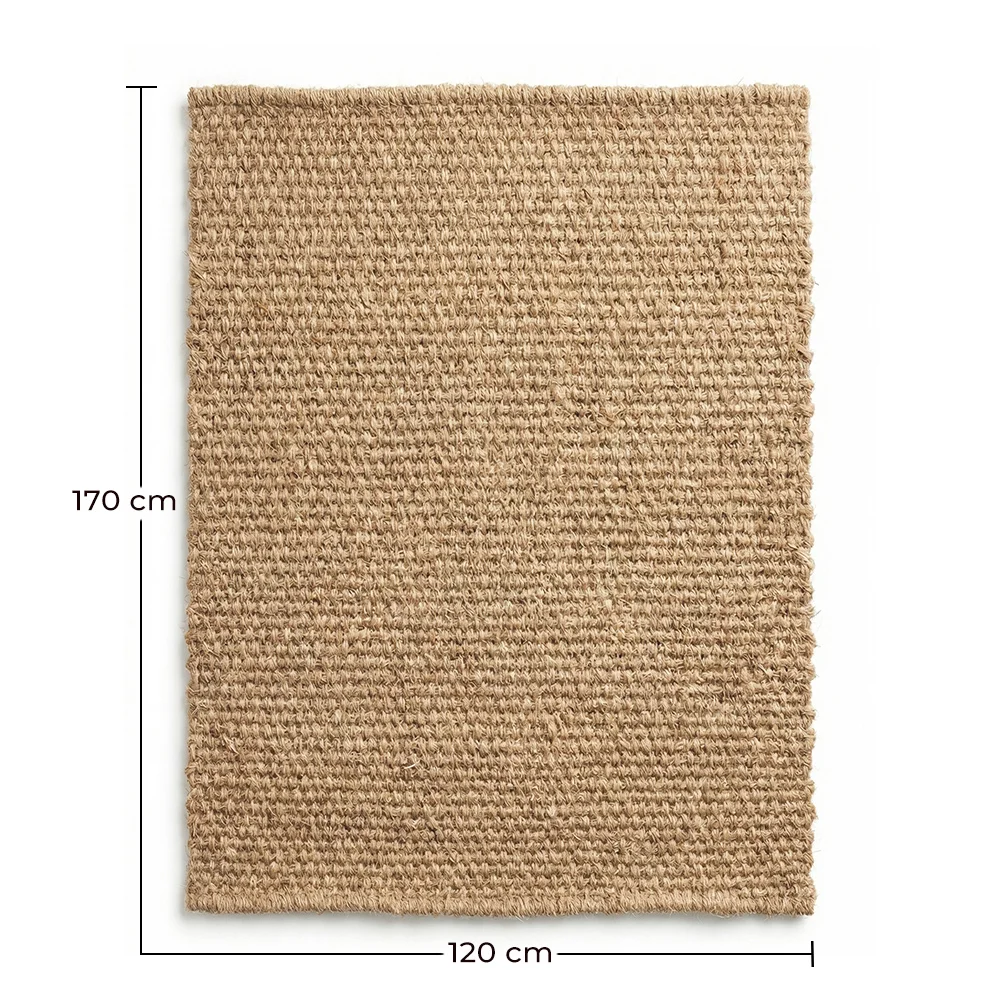 Rug Natural Coir Fiber 170x120 cm – Indoor & Outdoor Use – Mahou image 10