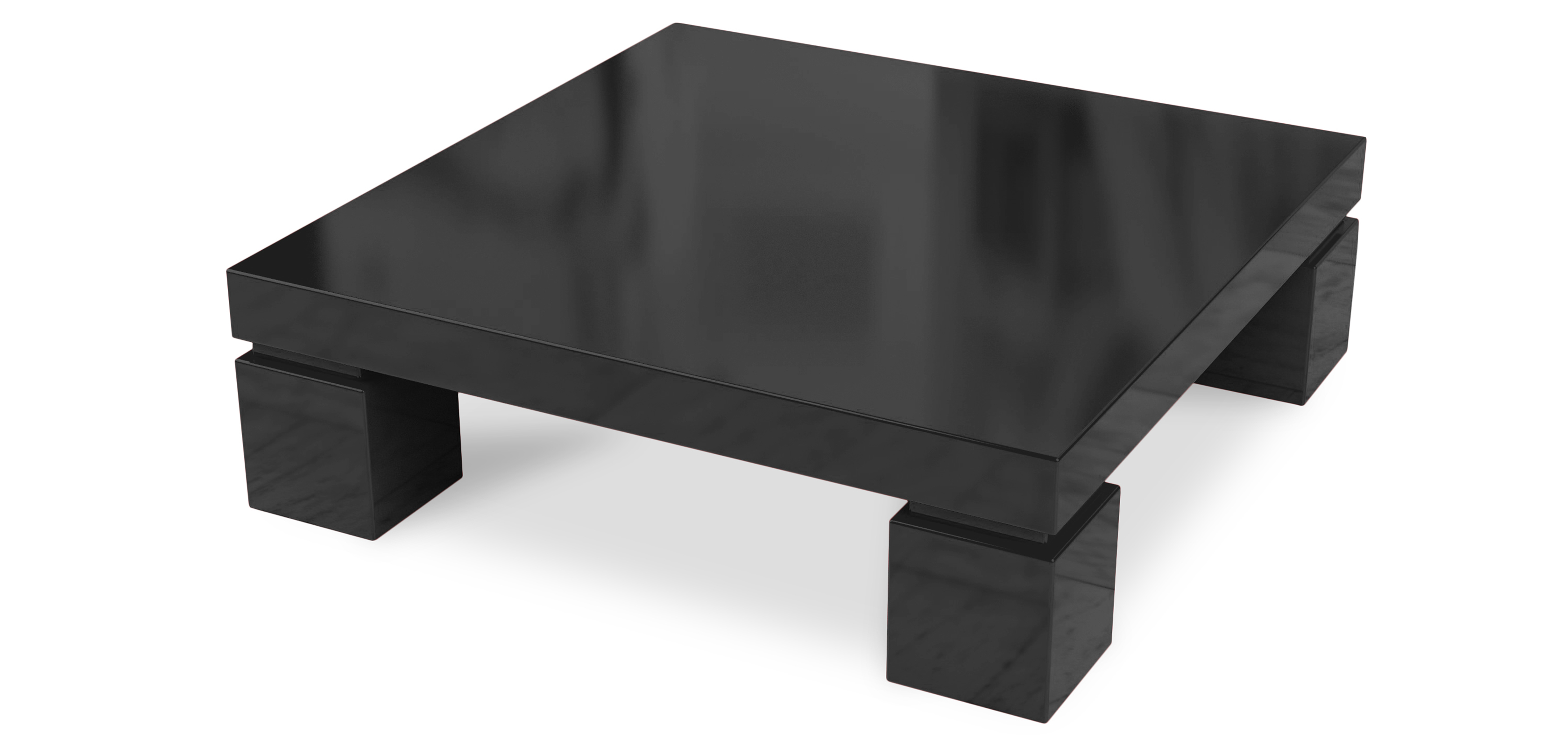 Buy Blocks coffee table Wood Black 58269 in the UK Privatefloor