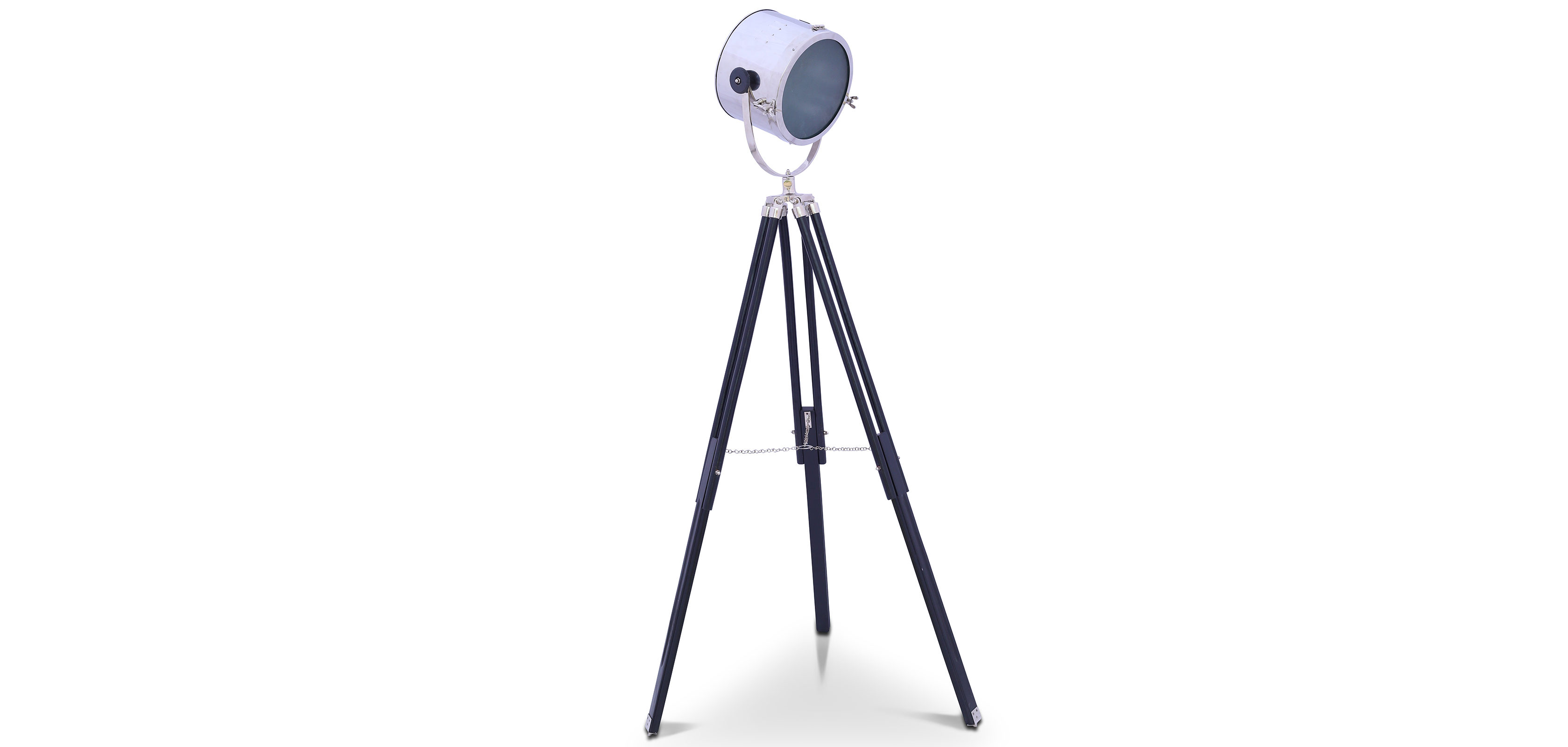 Buy Vintage Nautical Tripod projector Floor lamp design Stainless