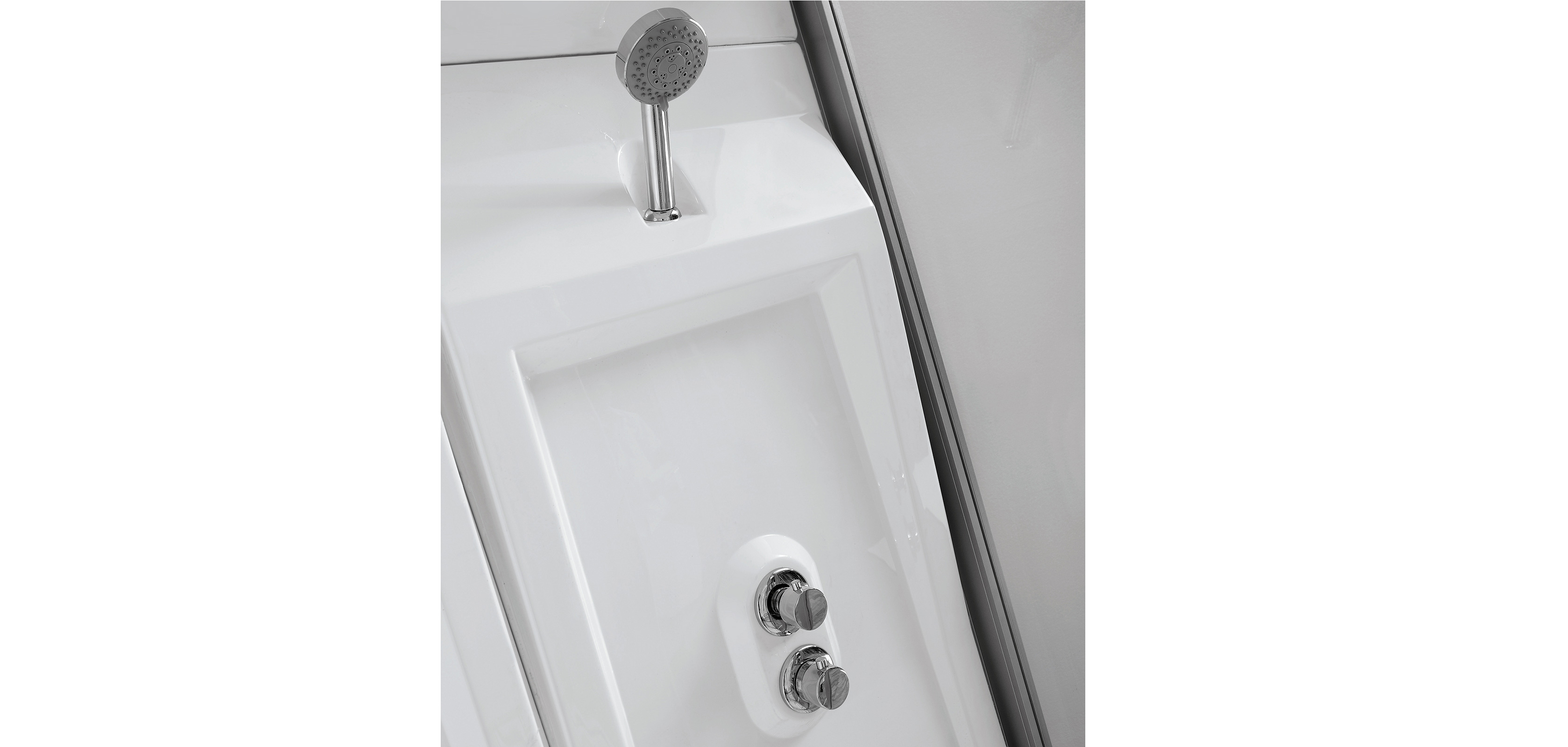 Buy Steam Room Unit 2 Seats White 30810 in the UK Privatefloor