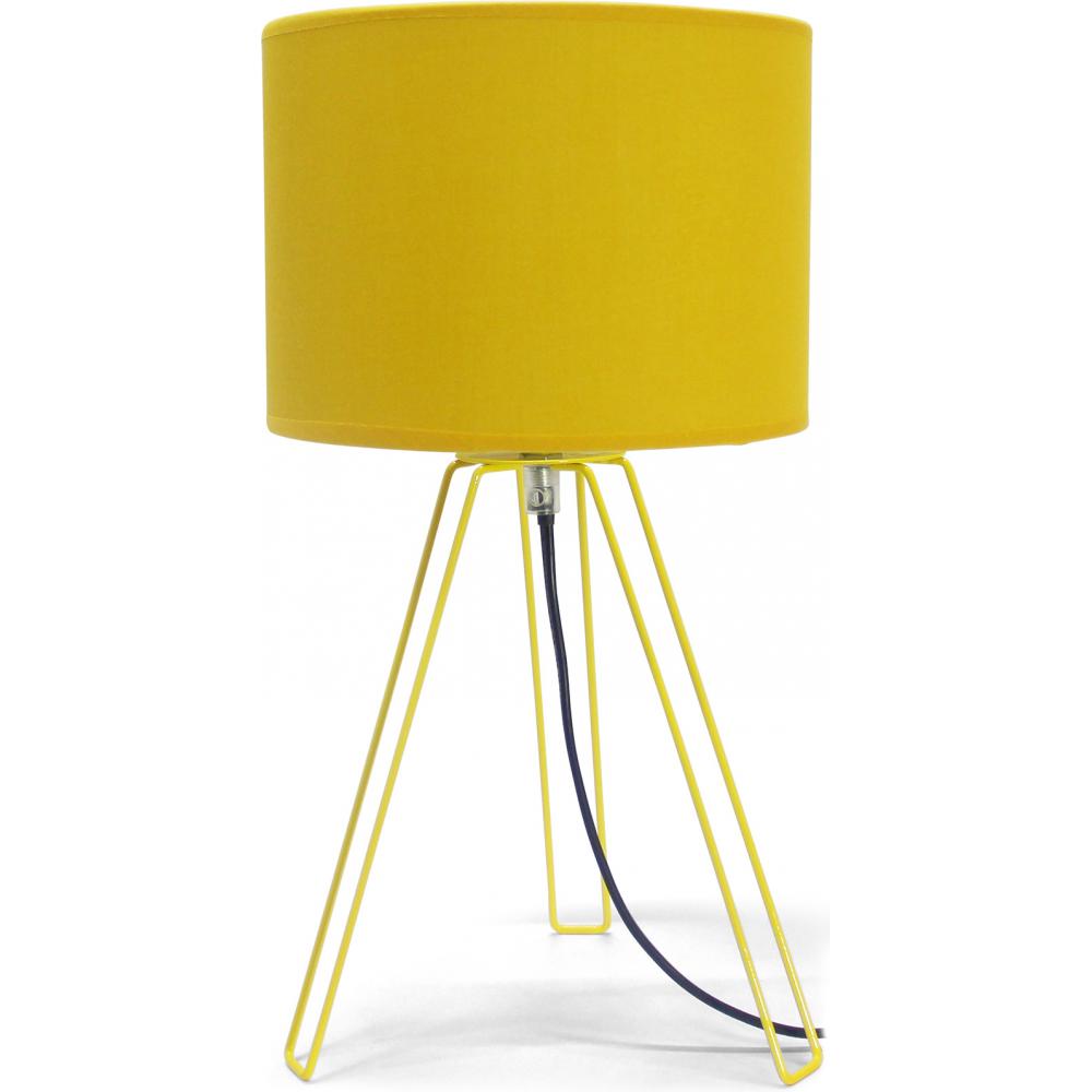 Buy Tripod Bedside Lamp Yellow 33192 in the UK | Privatefloor