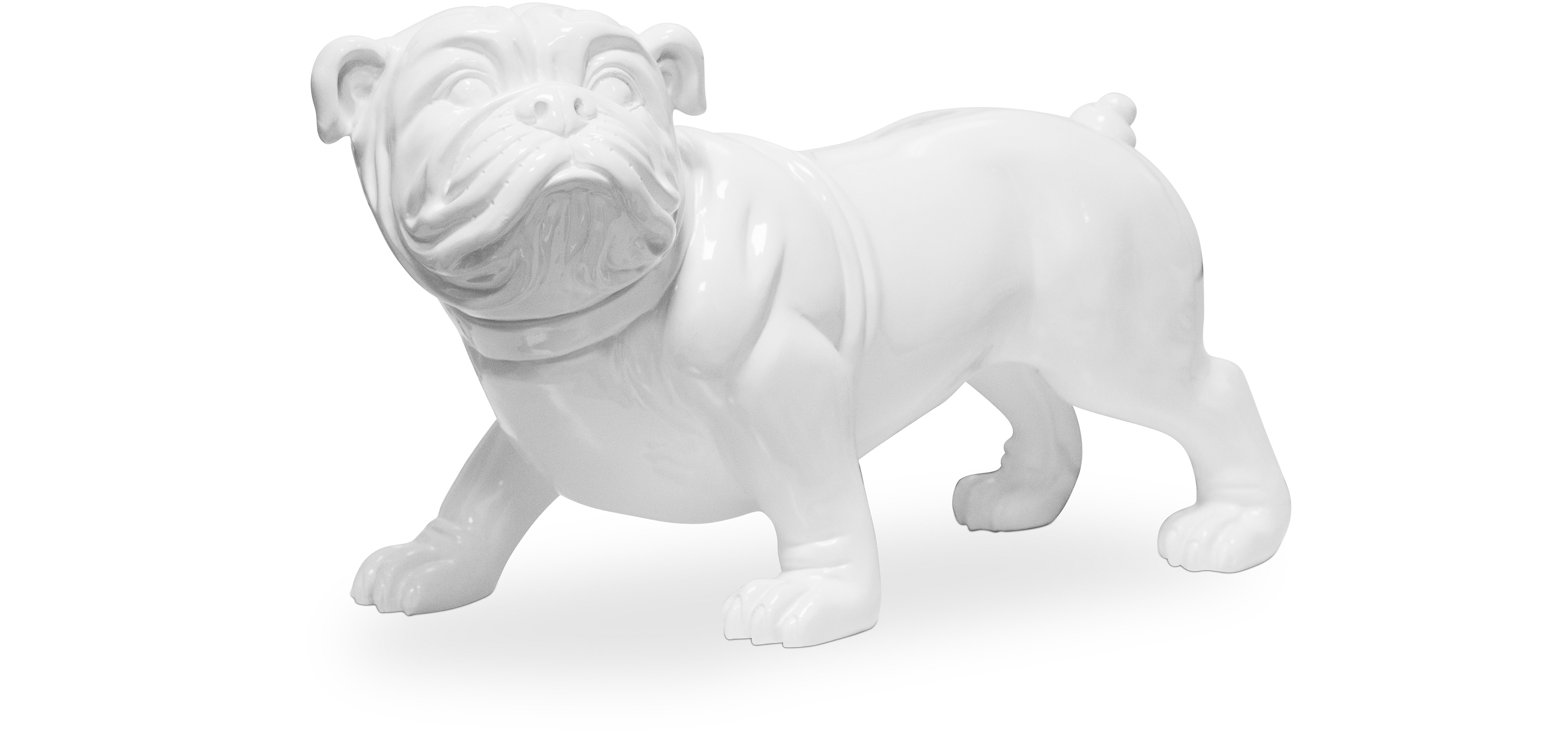 resin bulldog figurine