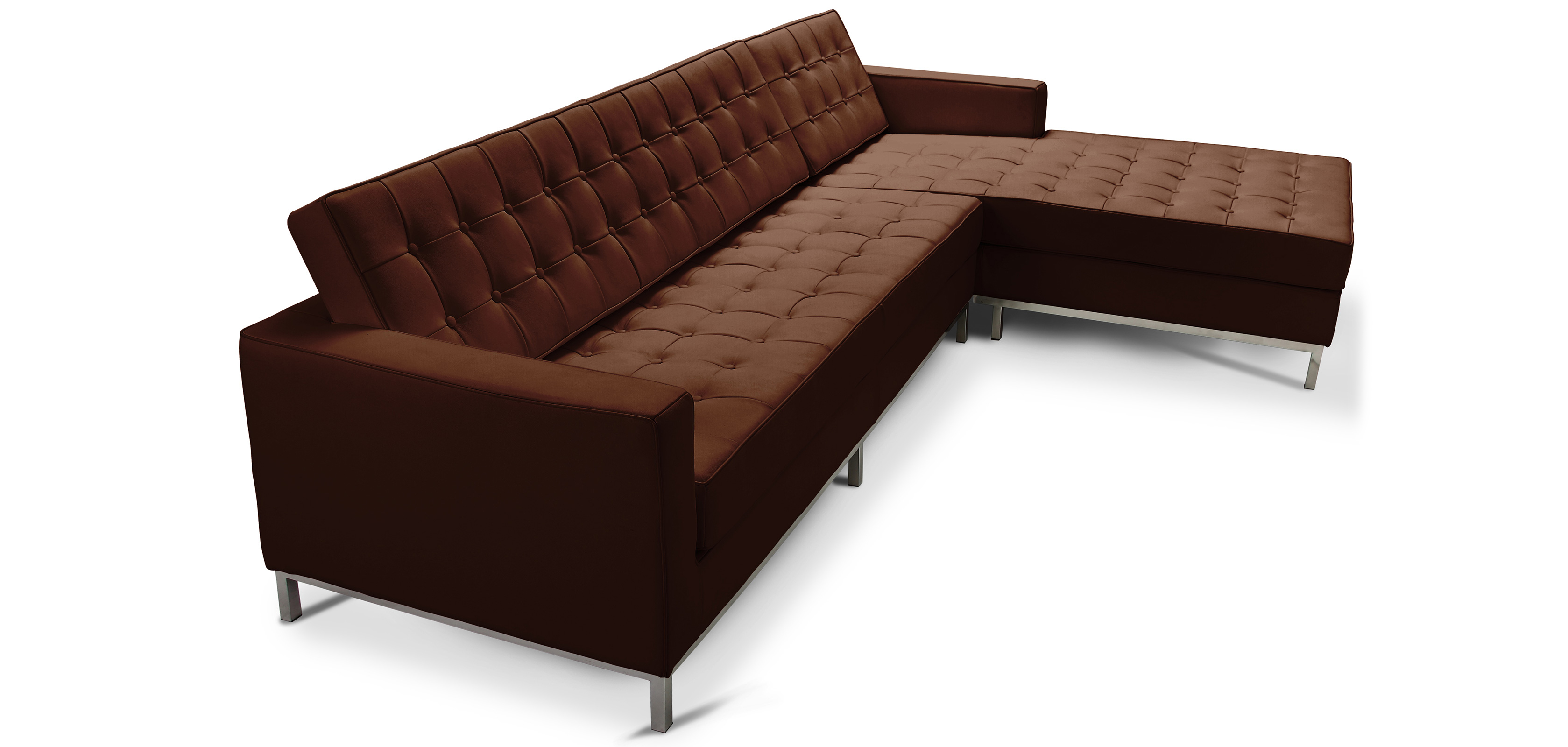 florence style leather sofa