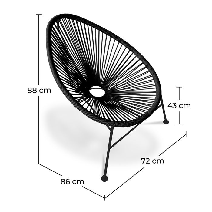 Acapulco chair cheap hot sale