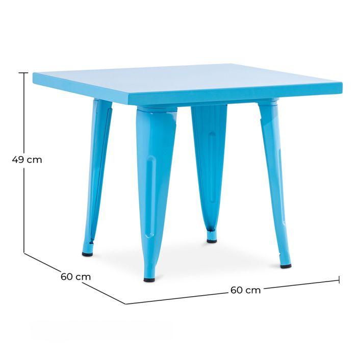 Industrial kids table on sale