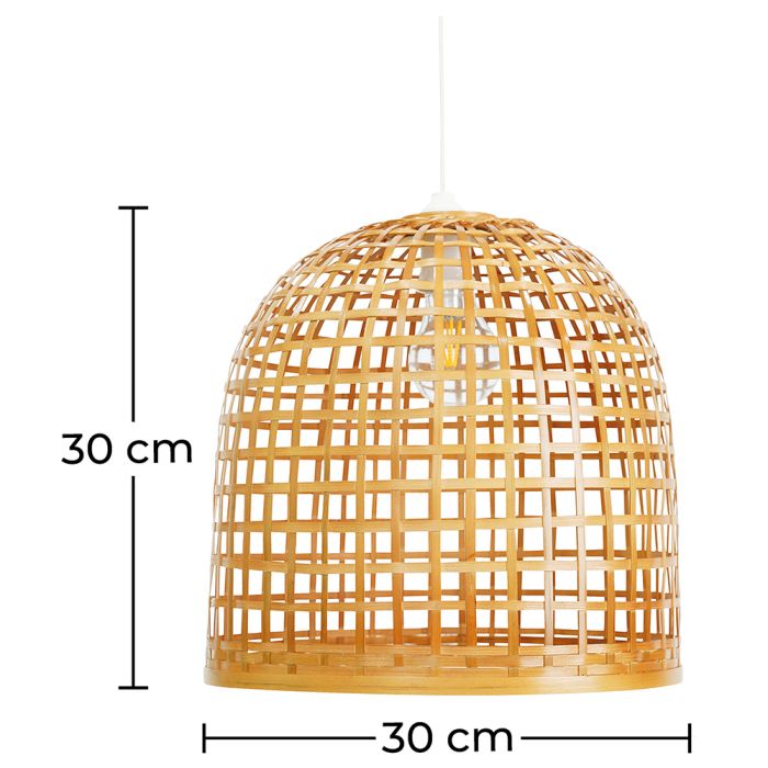 Bamboo outlet style lamp