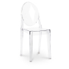 Buy Pack of 4 Dining Chairs Transparent - Victoria Queen Grey transparent 16459 at Privatefloor