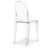 Pack of 4 Dining Chairs Transparent - Victoria Queen image 7