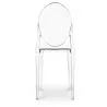 Pack of 4 Dining Chairs Transparent - Victoria Queen image 7
